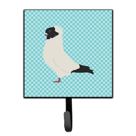 Carolines Treasures Nun Pigeon Blue Check Leash or Key Holder BB8126SH4